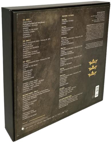 Rush A Farewell To Kings: 40th Anniversary Deluxe Edition +